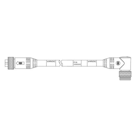 MOLEX BP D 4P M/MFE SK ST/90 #10 BK TPE 3M 1300642003